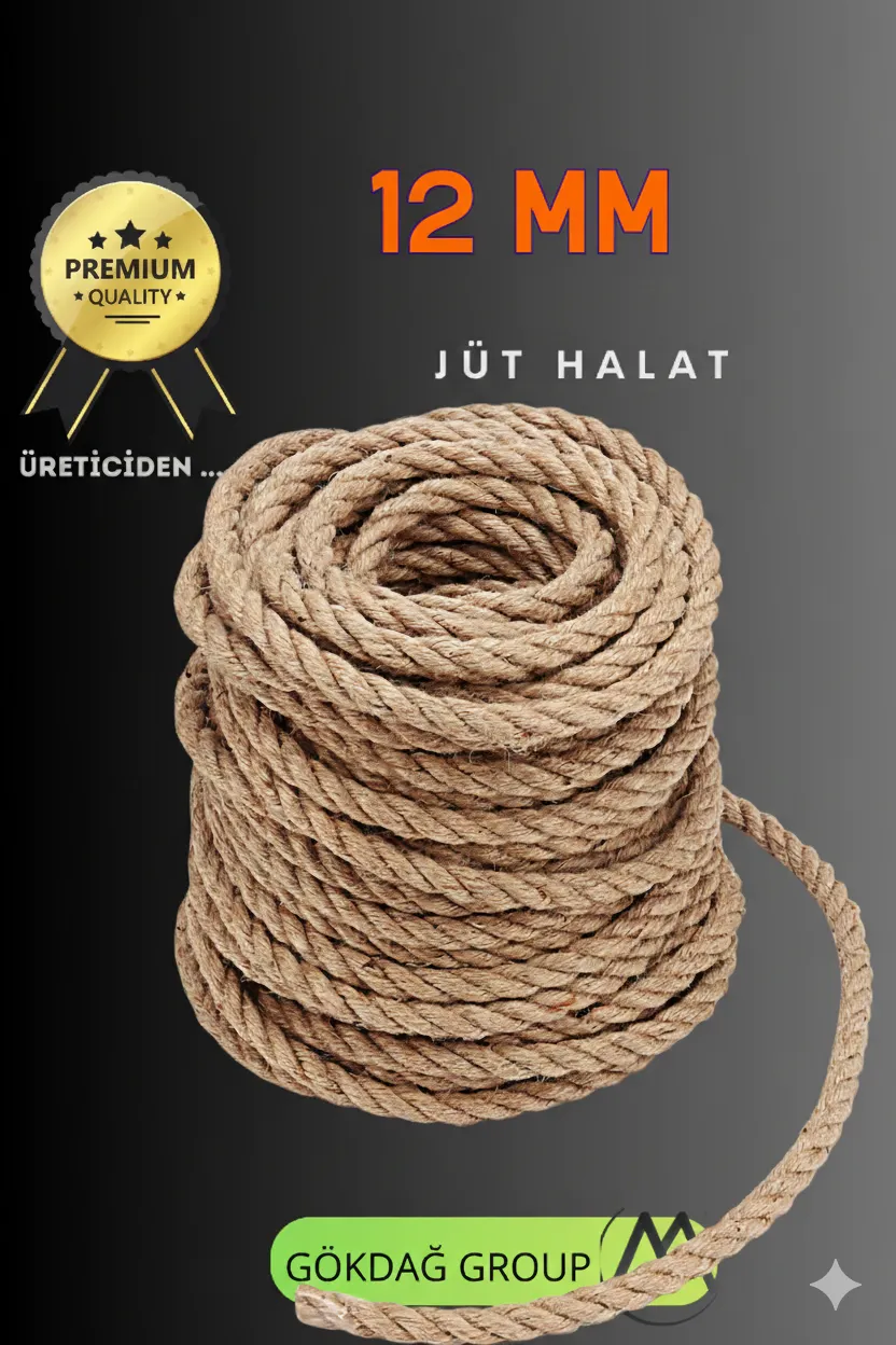 12mm Jüt Halat