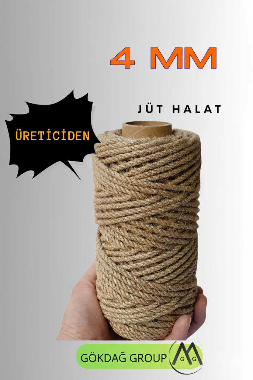 4mm Jüt Halat