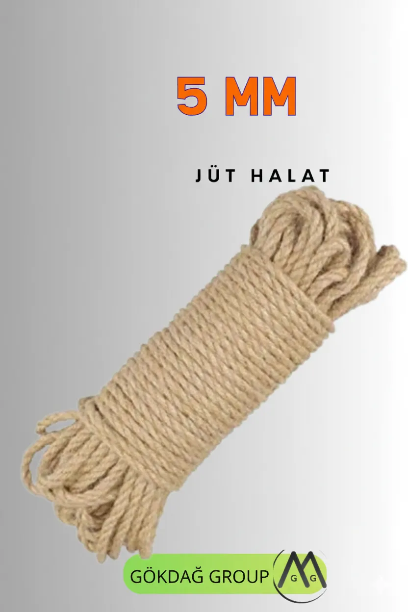 5mm Jüt Halat